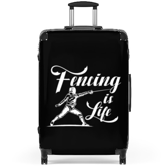 Fencing Is Life Suitcases