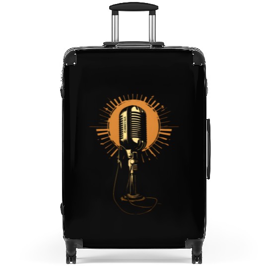 Microphone Retro Mic Suitcases