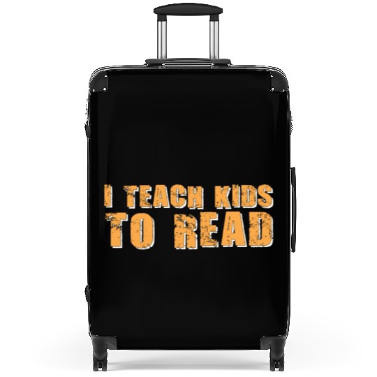 I Teach Kids To Read Science Teachers Reading Suitcases