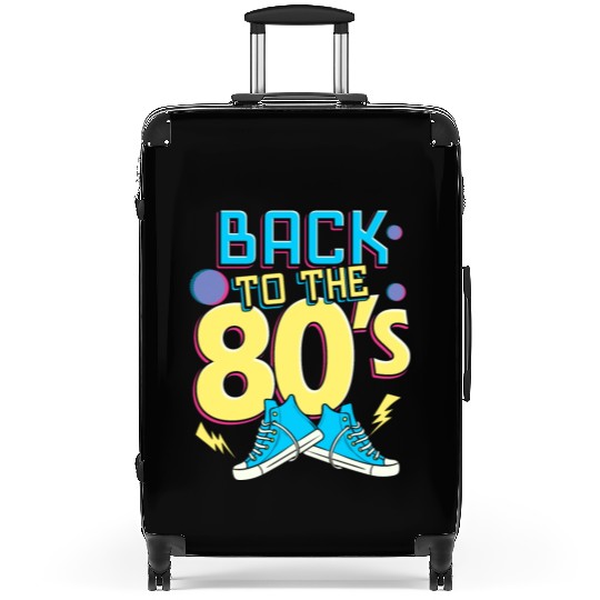 back to the 80s - back to the 80s - retro Suitcases