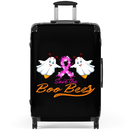 Fun Boobs Save The Boo Bees Breast Cancer Suitcases