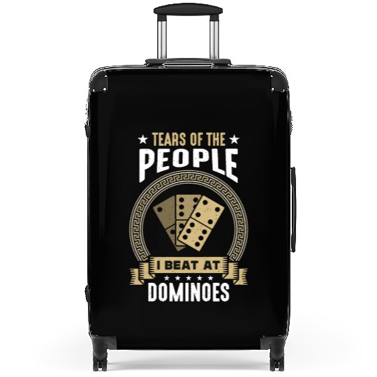 Dominoes Tears Of The People I Beat At Board Game Suitcases