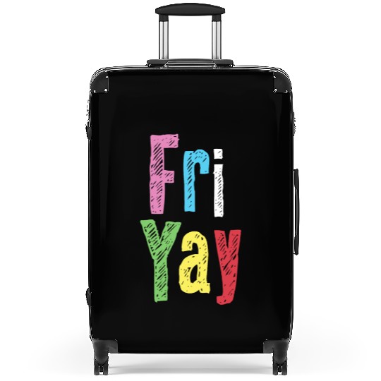 Friyay Teacher Weekend Back To School Suitcases