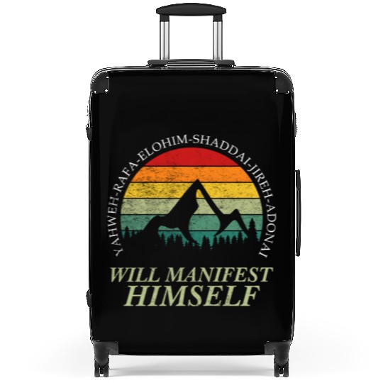 Yahweh - Will Manifest Himself Worshiper Inspiring Suitcases
