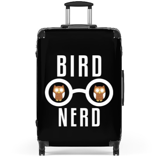 Bird Nerd Suitcases