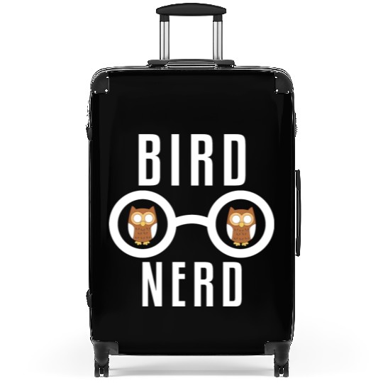 Bird Nerd Suitcases