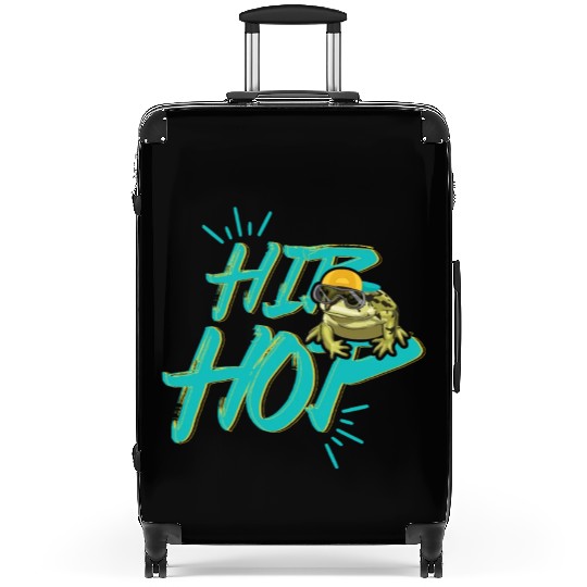 Hip Hop Frog Suitcases