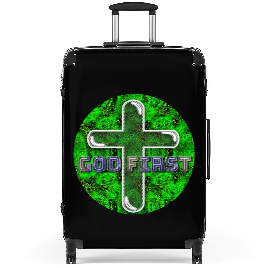 God First [2] Green Suitcases