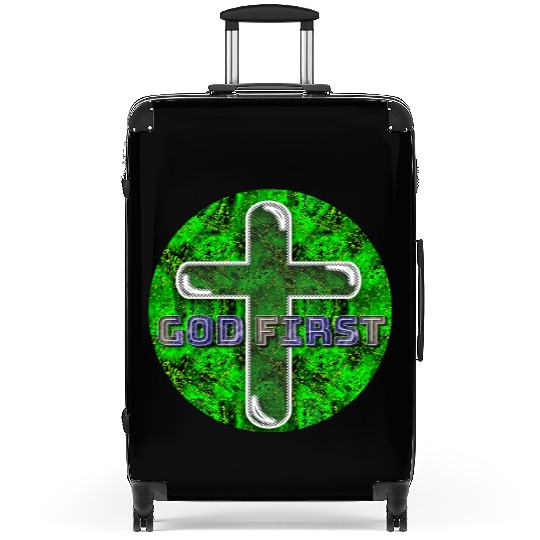 God First [2] Green Suitcases