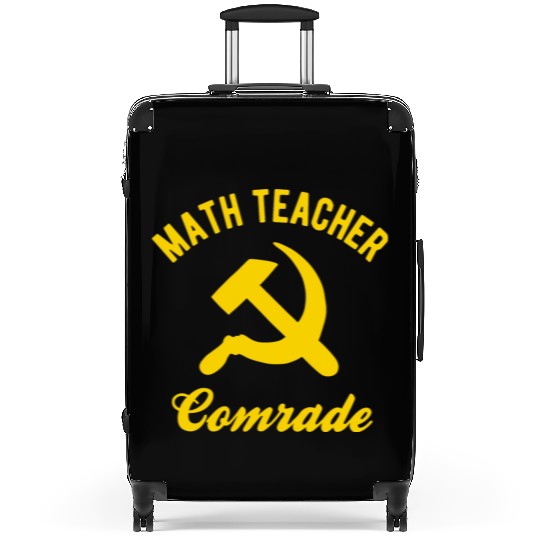 Communist Math Teacher Math Teacher Comrades Suitcases