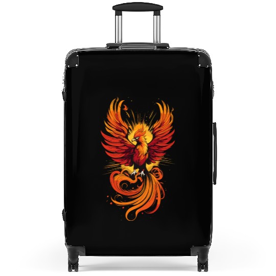 Phoenix bird - Ancient Greek Mythology Suitcases