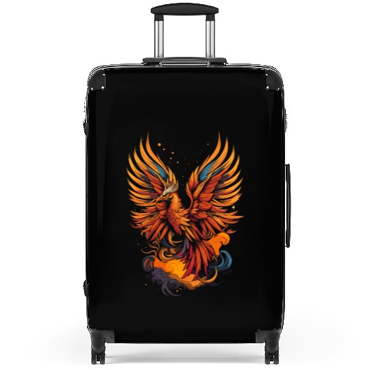 Phoenix bird - Ancient Greek Mythology Suitcases
