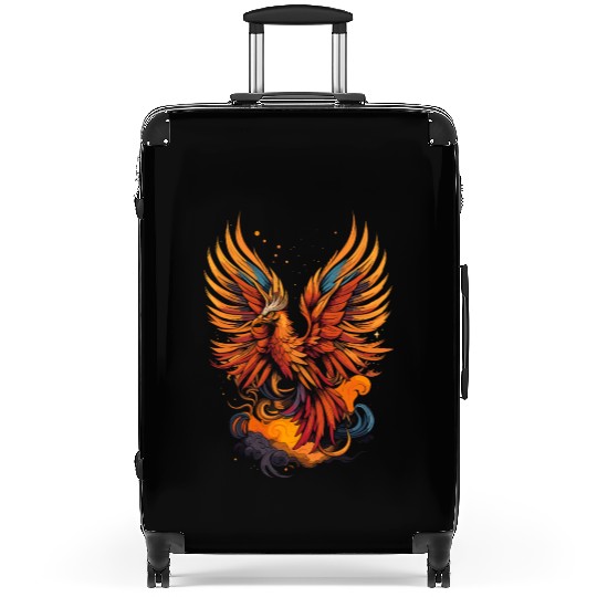 Phoenix bird - Ancient Greek Mythology Suitcases