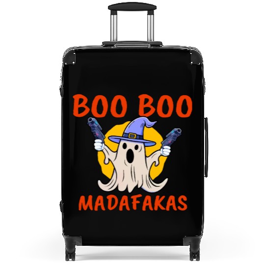 Boo Boo Madafakas , Funny Halloween Ghost Suitcases