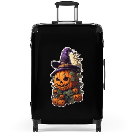 Halloween Pumpkins 5 Suitcases