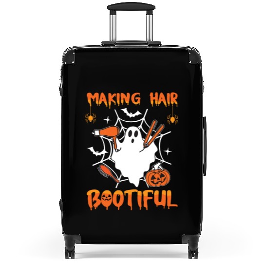 Making Hair Bootiful Funny Scary Ghost Hairdresser Suitcases