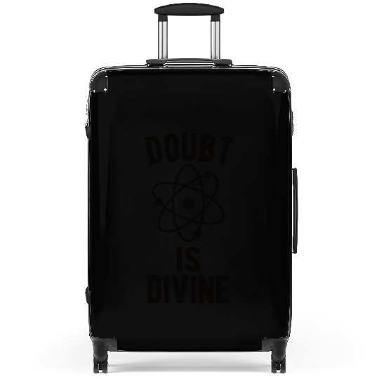Atheist Atheism Anti Religion Securalism God Sucks Suitcases