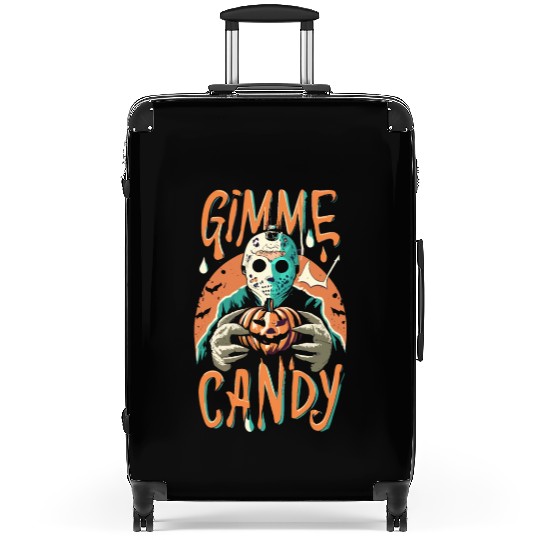Halloween Gimme Candy Trick or Treat Suitcases