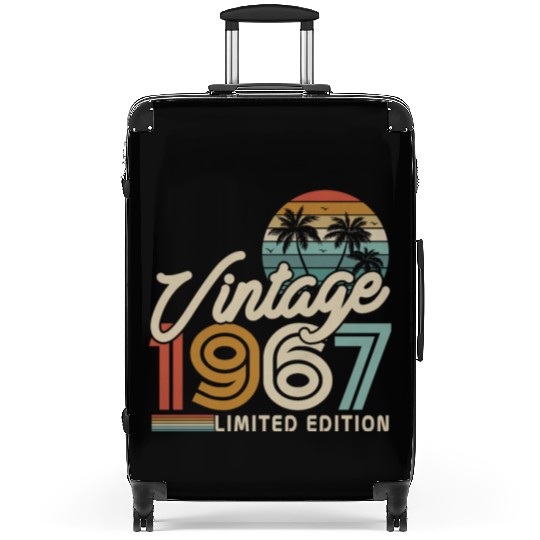 Vintage 1967 Birthday Surprise Suitcases