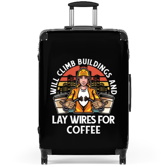 Electrician Coffee Construction Electrician Suitcases