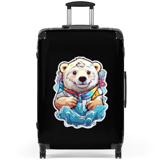 Polar Bear Kawaii Suitcases