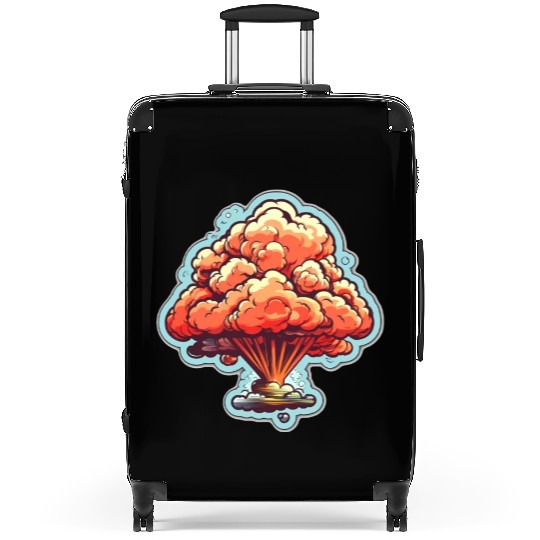 Explosion Fireworks Pyrotechnics Suitcases