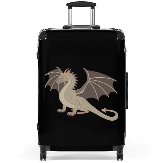 Brown Dragon Suitcases