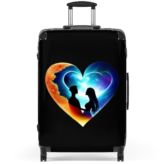 I Love You Suitcases
