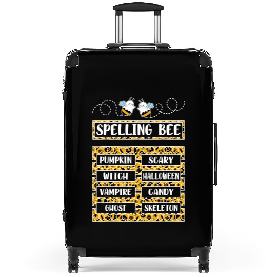 Spelling Bee Halloween Teachers Suitcases