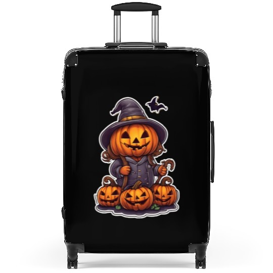 Happy Halloween Pumpkins 29 Suitcases