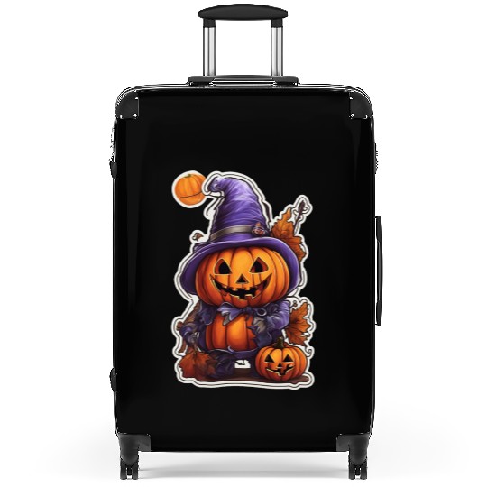 Happy Halloween Pumpkins 31 Suitcases