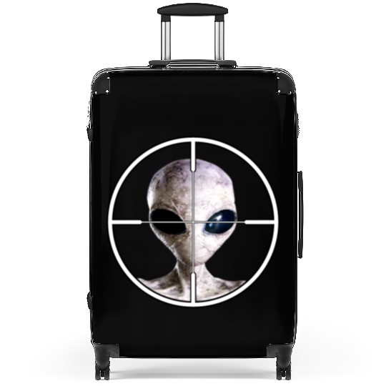 Area 51 Alien Sniper Gamers and Movie Lovers! Suitcases
