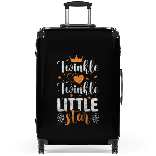 Stars Wish Space Moon Suitcases