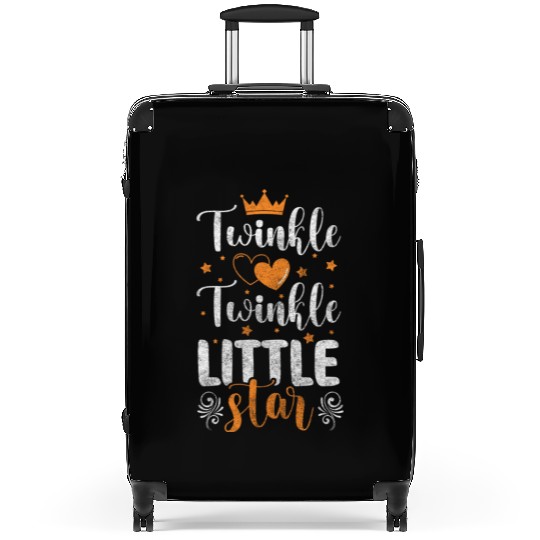 Stars Wish Space Moon Suitcases