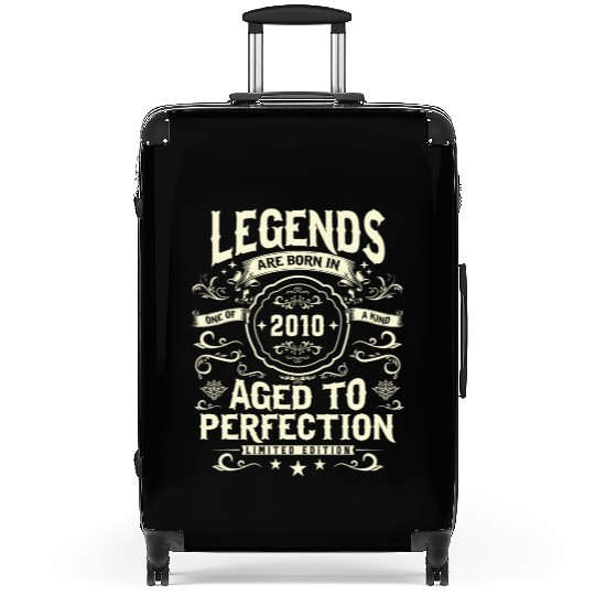 Retro 2010 Birthday Gift Suitcases