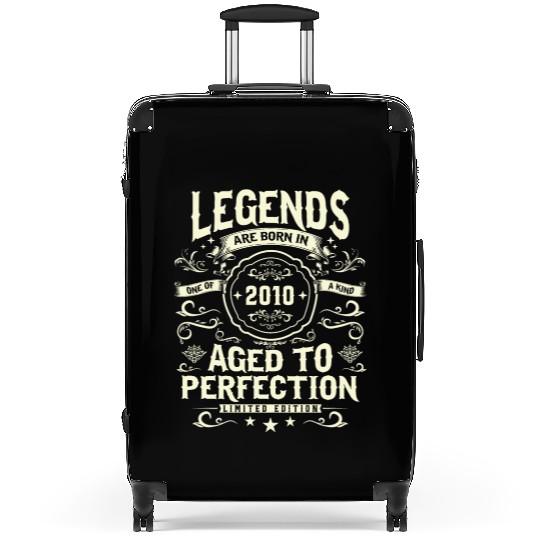 Retro 2010 Birthday Gift Suitcases