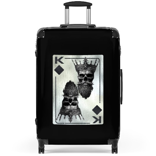 Diamont King Gothic Halloween Fan Card Game Suitcases