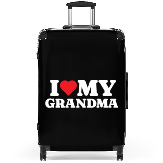 I Love My Grandma Suitcases