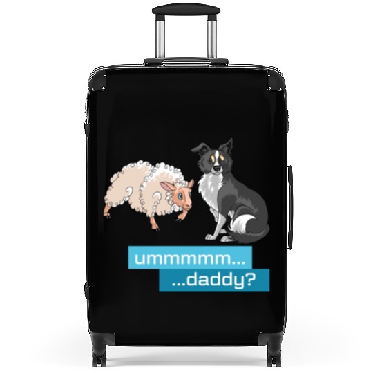 Sheep Herding Daddy Border Collie, Aussie Suitcases