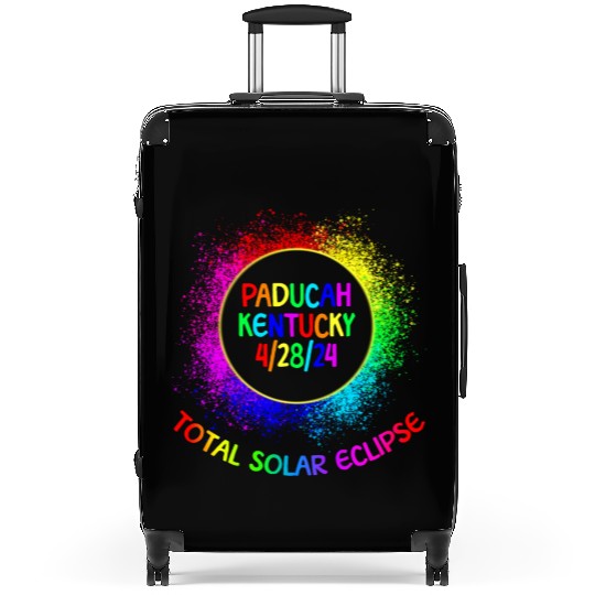Total Solar Eclipse Paducah Kentucky 4/28/24 Kids Suitcases