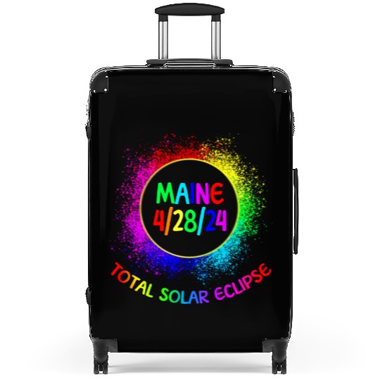 Total Solar Eclipse Maine 4/28/24 Kids Eclipse Suitcases