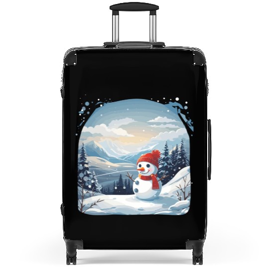 snowman Suitcases