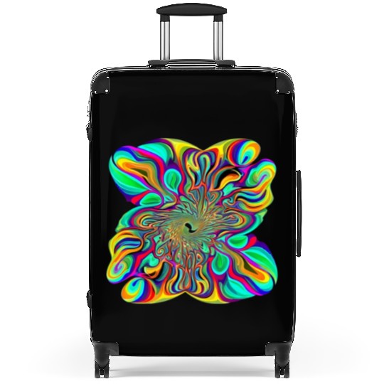 The color of magic mushrooms Suitcases