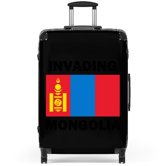 Invading Mongolia Suitcases