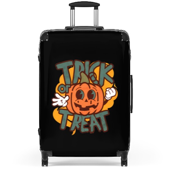 Candy Pumpkin Suitcases