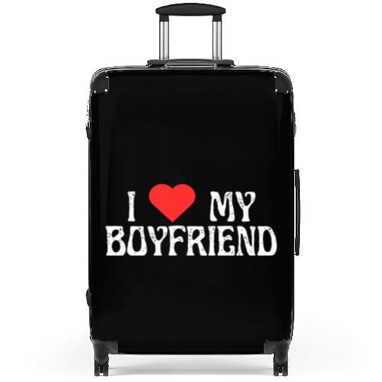 I Love my Boyfriend! Suitcases