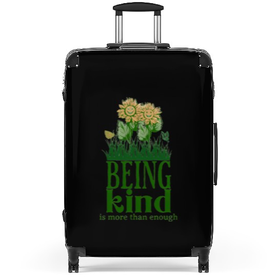 Kindness Blooms Suitcases