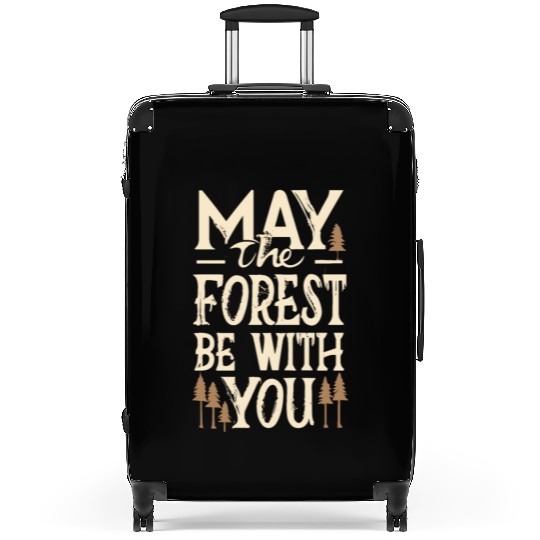 May the Forest Be with You Suitcases