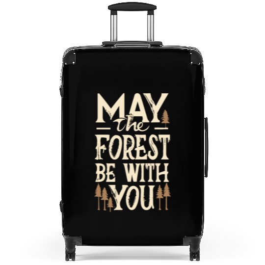 May the Forest Be with You Suitcases