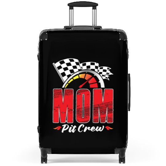 Mom Pit Crew Suitcases